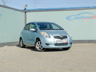 2005 Toyota Vitz II (XP90), голубой, 380000 рублей, вид 5