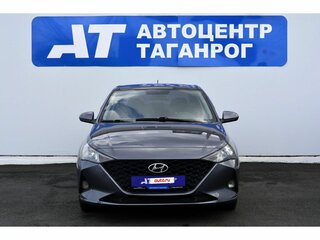 2021 Hyundai Solaris II Рестайлинг, серый, 1699000 рублей, вид 2