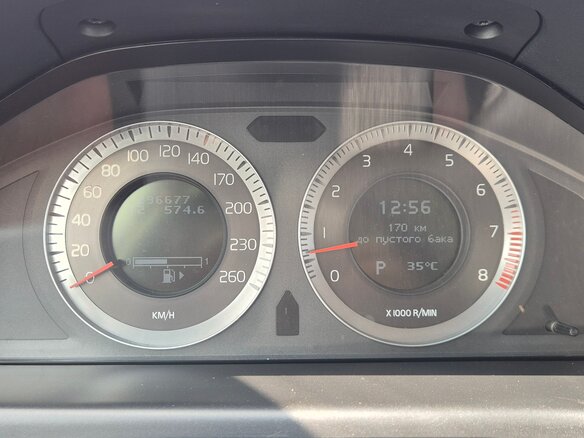 2006 Volvo S80 II, чёрный - вид 11