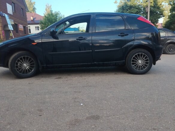 2004 Ford Focus I Рестайлинг, синий, 325000 рублей - вид 2