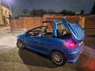 2004 Peugeot 206, синий, 429000 рублей, вид 1