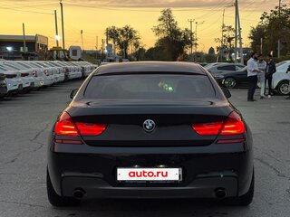 2012 BMW 6 серии Gran Coupe 640i III (F06/F13/F12), чёрный, 1950000 рублей, вид 2