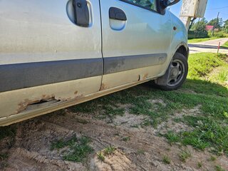 2004 Renault Kangoo I Рестайлинг, серый, 210000 рублей, вид 4