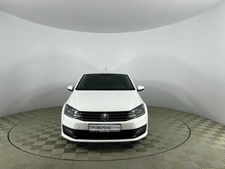 2018 Volkswagen Polo V Рестайлинг, белый, 1021000 рублей, вид 2