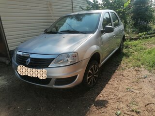 2013 Renault Logan I Рестайлинг, серый, 210000 рублей, вид 2