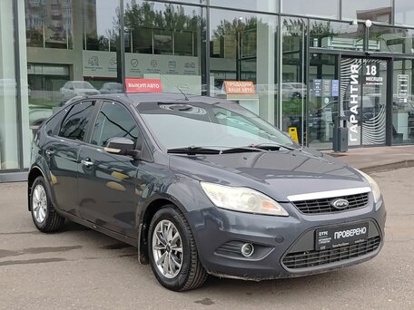 2008 Ford Focus II Рестайлинг, серый, 346000 рублей, вид 3