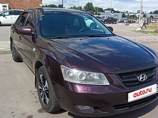 2007 Hyundai Sonata V (NF), пурпурный, 585000 рублей, вид 2