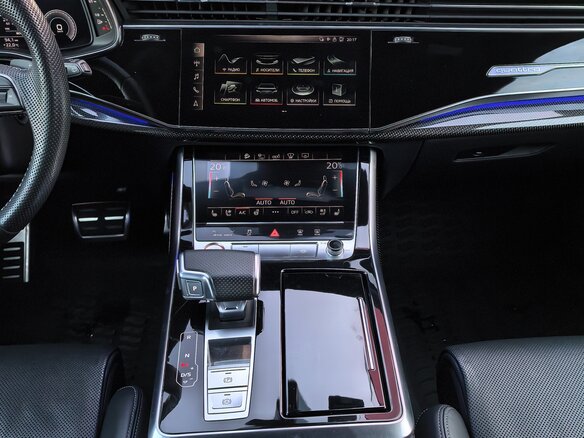 2020 Audi SQ7 I (4M) Рестайлинг, синий - вид 22