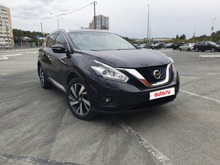 2017 Nissan Murano III (Z52), чёрный, 1840000 рублей, вид 1