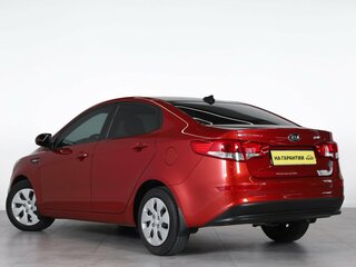 2017 Kia Rio III Рестайлинг, красный, 1399000 рублей, вид 4
