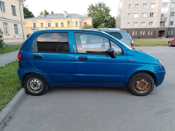 2011 Daewoo Matiz I Рестайлинг, синий, 165000 рублей - вид 13