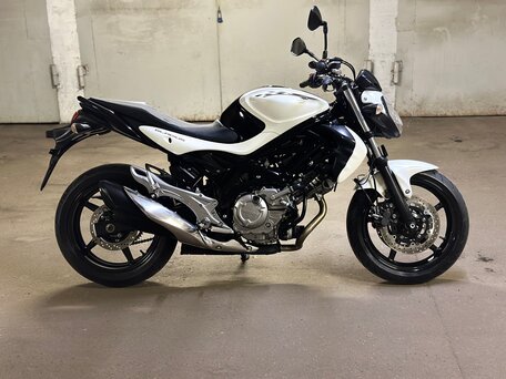 2013 Suzuki SFV 650 Gladius, белый, 480000 рублей, вид 1