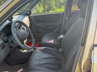 2005 Hyundai Accent ТагАЗ II, бежевый, 310000 рублей, вид 5