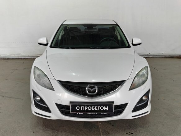 2010 Mazda 6 II (GH) Рестайлинг, белый, 899000 рублей - вид 1