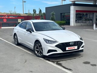 2021 Hyundai Sonata VIII (DN8), белый, 1900000 рублей, вид 2