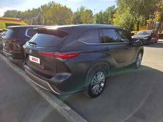 2024 Toyota Highlander IV (XU70), чёрный, 4800000 рублей, вид 4