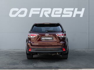 2014 Toyota Highlander III (XU50), красный, 2320000 рублей, вид 4