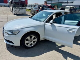 2012 Audi A6 IV (C7), белый, 1630000 рублей, вид 1