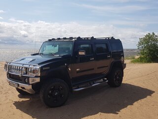 2007 Hummer H2 I, чёрный, 2650000 рублей, вид 1