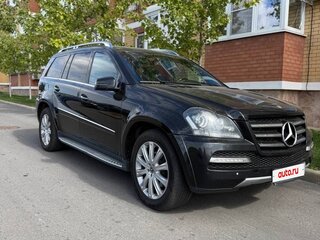 2012 Mercedes-Benz GL-Класс 350 I (X164) Рестайлинг, чёрный, 1800000 рублей, вид 4