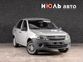 2013 Lada (ВАЗ) Granta I, серебристый, 250000 рублей, вид 3