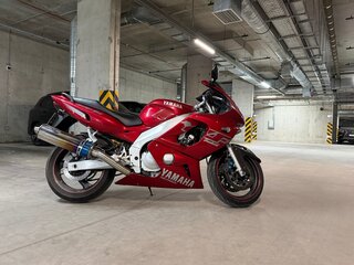 2002 Yamaha YZF600R Thundercat, красный, 330000 рублей, вид 4
