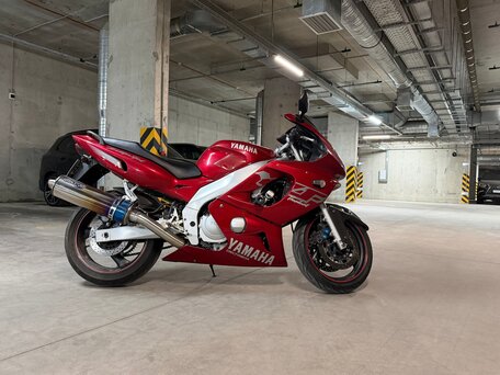 2002 Yamaha YZF600R Thundercat, красный, 330000 рублей, вид 4