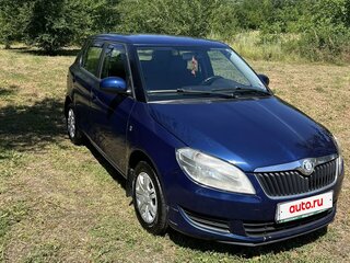 2010 Skoda Fabia II Рестайлинг, синий, 520000 рублей, вид 3