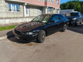 1999 Mitsubishi Galant VIII Рестайлинг, чёрный, 270000 рублей, вид 1