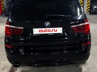 2016 BMW X3 20i xDrive II (F25) Рестайлинг, чёрный, 2800000 рублей, вид 2