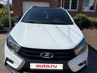 2020 Lada (ВАЗ) Vesta SW Cross I, белый, 1320000 рублей, вид 2