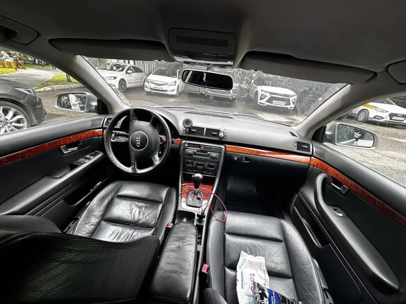 2002 Audi A4 II (B6), серый, 470000 рублей - вид 9