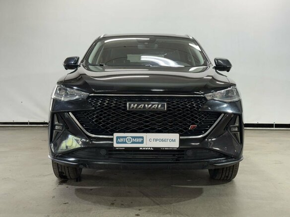 2023 Haval F7x I Рестайлинг, чёрный - вид 1