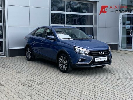 2018 Lada (ВАЗ) Vesta Cross I, синий, 1020000 рублей, вид 1