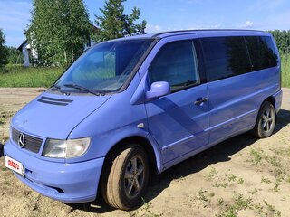 1998 Mercedes-Benz V-Класс 230 I (W638), синий, 680000 рублей, вид 1