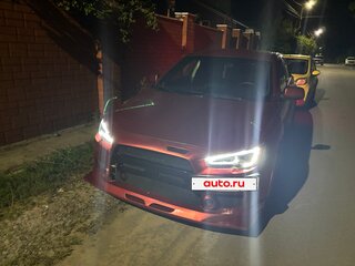 2008 Mitsubishi Lancer X, красный, 900000 рублей, вид 4