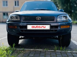 1996 Toyota RAV4 I (XA10), голубой, 375000 рублей, вид 2