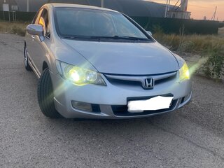 2008 Honda Civic VIII, серебристый, 580000 рублей, вид 4