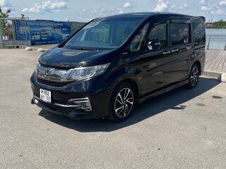 2015 Honda Stepwgn Spada V, чёрный, 1750000 рублей, вид 1