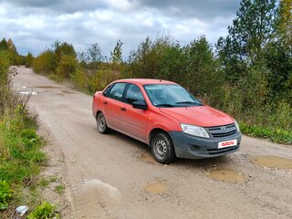 2017 Lada (ВАЗ) Granta I, оранжевый, 180000 рублей, вид 1