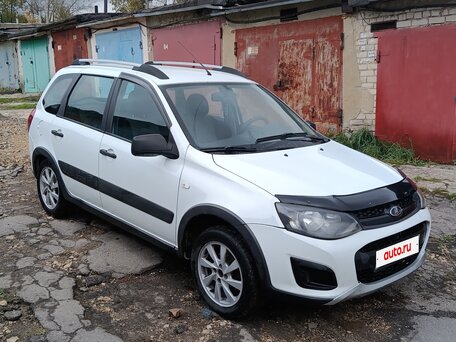 2018 Lada (ВАЗ) Kalina Cross II, белый, 450000 рублей, вид 3