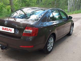 2014 Skoda Octavia III (A7), коричневый, 1385000 рублей, вид 5