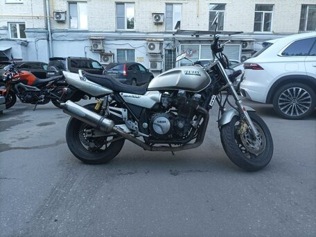1995 Yamaha XJR1200, серый, 240000 рублей, вид 4