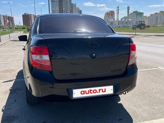 2015 Lada (ВАЗ) Granta I, чёрный, 300000 рублей, вид 4