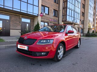 2014 Skoda Octavia III (A7), красный, 995000 рублей, вид 2
