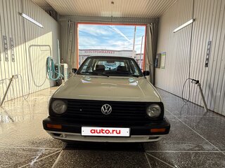 1990 Volkswagen Golf II, белый, 175000 рублей, вид 1