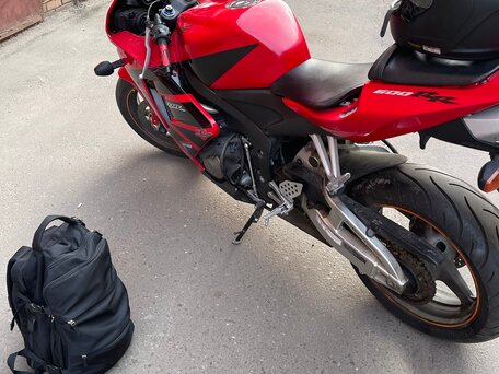 2007 Honda CBR 600RR, красный, 500000 рублей, вид 3