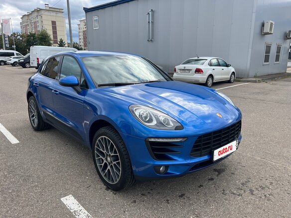 2018 Porsche Macan I, синий, 3500000 рублей - вид 1