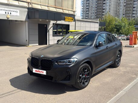 2022 BMW X4 20d II (G02) Рестайлинг, чёрный, 6900000 рублей, вид 1