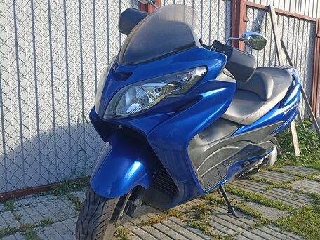 2009 Suzuki Burgman (SkyWave) 400, синий, 320000 рублей, вид 3